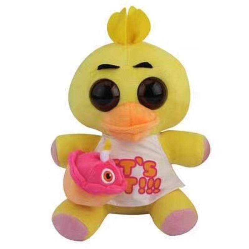 Fábrica de atacado 4 estilos de 18 cm FNAF brinquedo de pelúcia urso raposa coelho pato jogo em torno de bonecas presentes favoritos das crianças