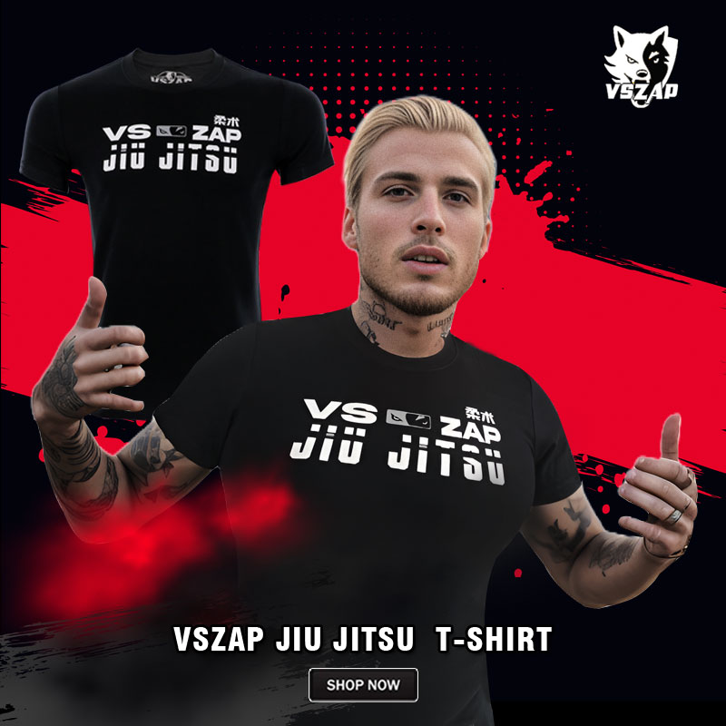 VSZAP Vechten Fitness Sport Muay Thai Vechtsporten Vechten Judo Korte mouwen Niet-vervagend bedrukt T-shirt