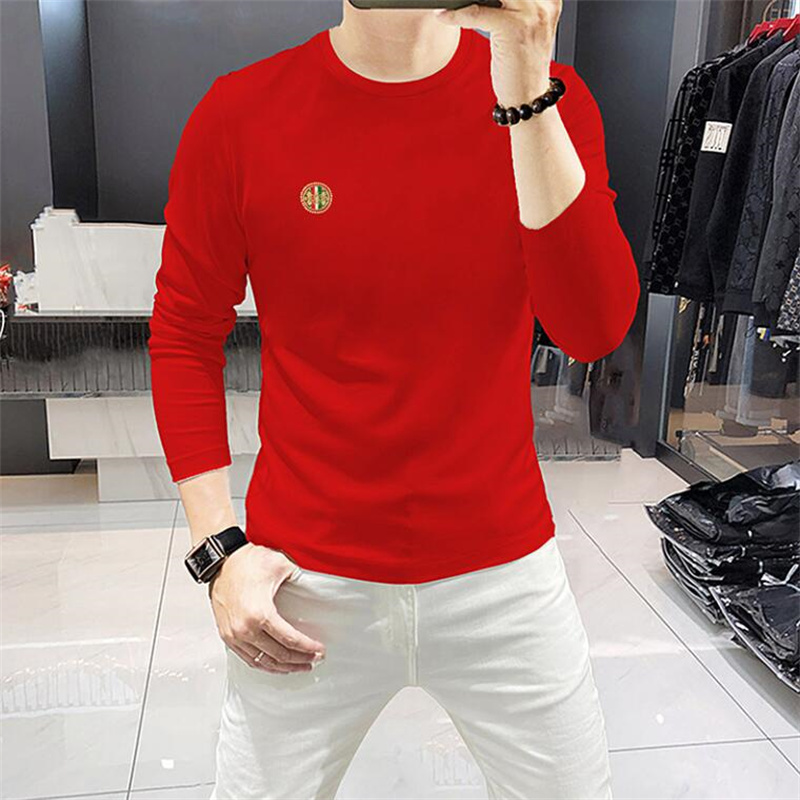 2024 Designer Brand Luxury Mens T Shirts Soft Cotton Long Hermes T-Shirts Summer Comfort Comfort Men's Clothing Apparel Tees Tshirts Storlek M-4XL