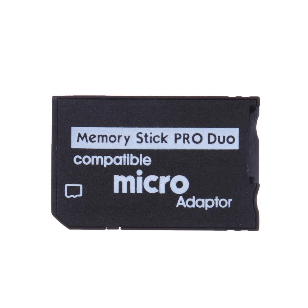 Mini leitor de cartão Memory Stick Pro Duo Novo adaptador de cartão Micro SD TF para MS Pro Slot único/slots duplos para Sony PSP Gamepad Converter preço de atacadista