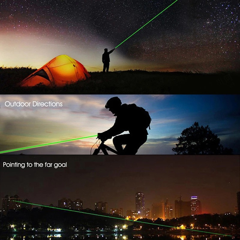 New Great Powerful Green Blue Purple Red Laser Pointer Pen Stylus Beam Light Lights 5mW Professional High Power Laser 532nm 650nm 405nm