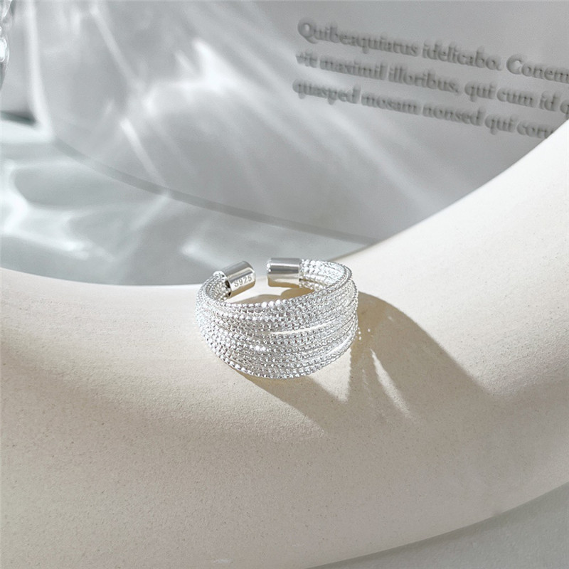 Vintage 11 mm złota pierścienie projektantów dla kobiet impreza 925 Srebrny pierścień luksusowa biżuteria modowa kobieta na świeżym powietrzu Rekreację Przyjazd pudełko prezentowe Regulowane