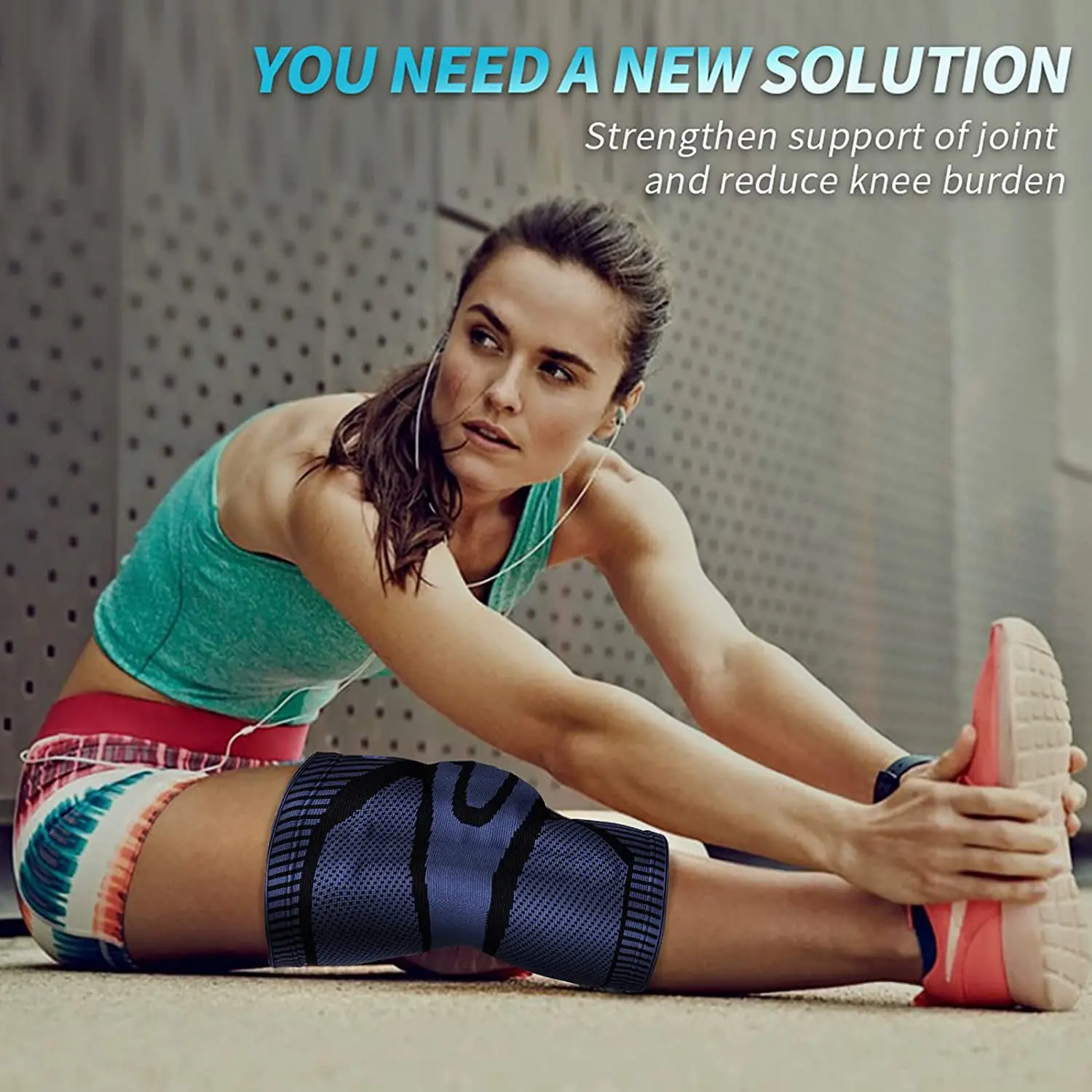 Безопасность NEENCA наколенник, компрессионный рукав для колена, поддержка для бега, разрыв мениска, артрит, облегчение боли в суставах, восстановление после травм ACL