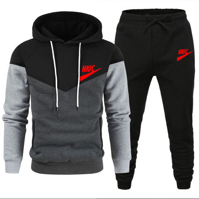 Men's Hooded Sweatshirts and Men Pants Casual Men's Tracksuit Sportswear Autumn Winter Men Suit Men's Clothing Leisure Sets