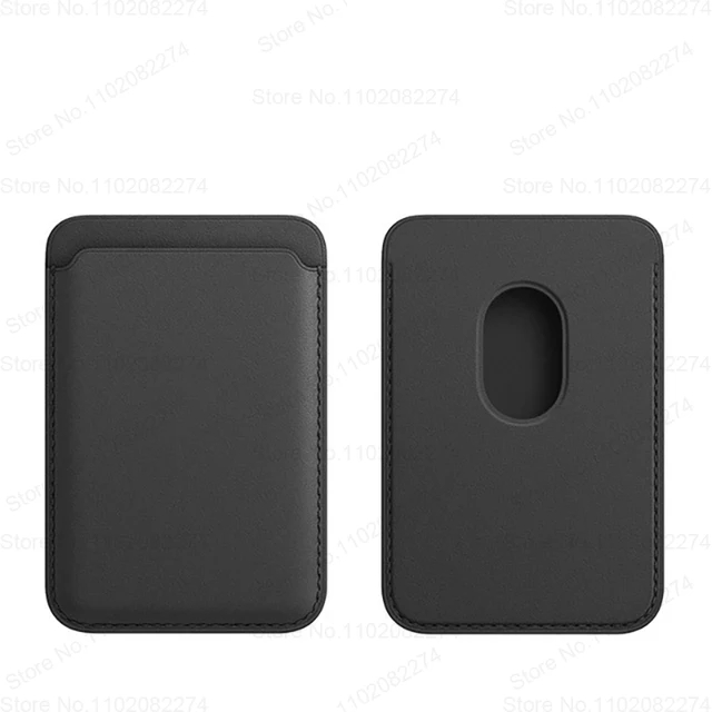 Кожаный чехол-кошелек Magsafe, совместимый с Apple iPhone 15 12 13 Pro Max Plus, модный чехол-держатель для магнитных карт, аксессуары