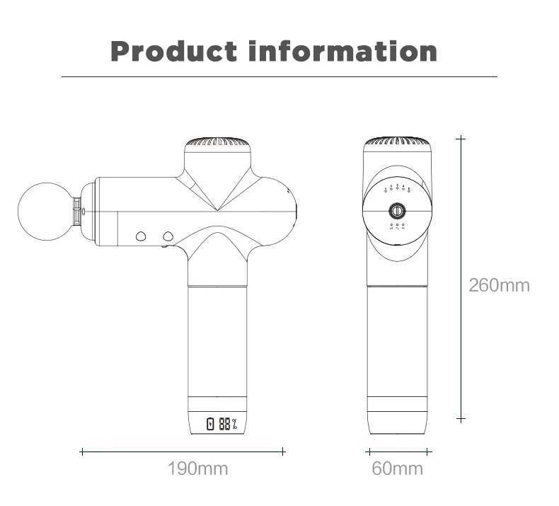 Massage Gun Booster Massage Gun Electric Neck Massager Smart Hit Fascia Gun for Body Massage Relaxation Fitness Muscle Pain Relief 240321