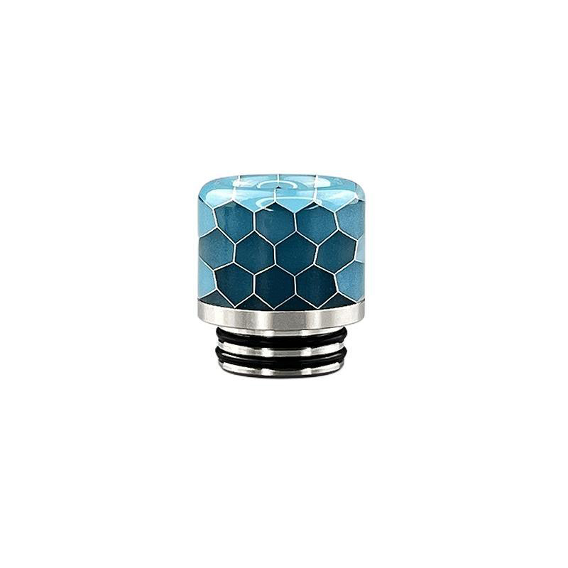 for 810 Tank Accessories 810 snake luminous pattern Epoxy Resin luminous Drip Tips mouthpiece Newest Wide Bore driptip