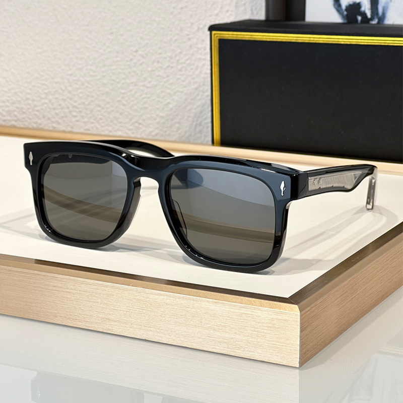 Luxus-Designer-Sonnenbrille für Herren und Damen, Herren und Damen, WESLEY-Stil, berühmte Marke, Acetatrahmen, OEM-ODM-Sonnenbrille, Retro-Brille, Originalqualität, mit Originaletui