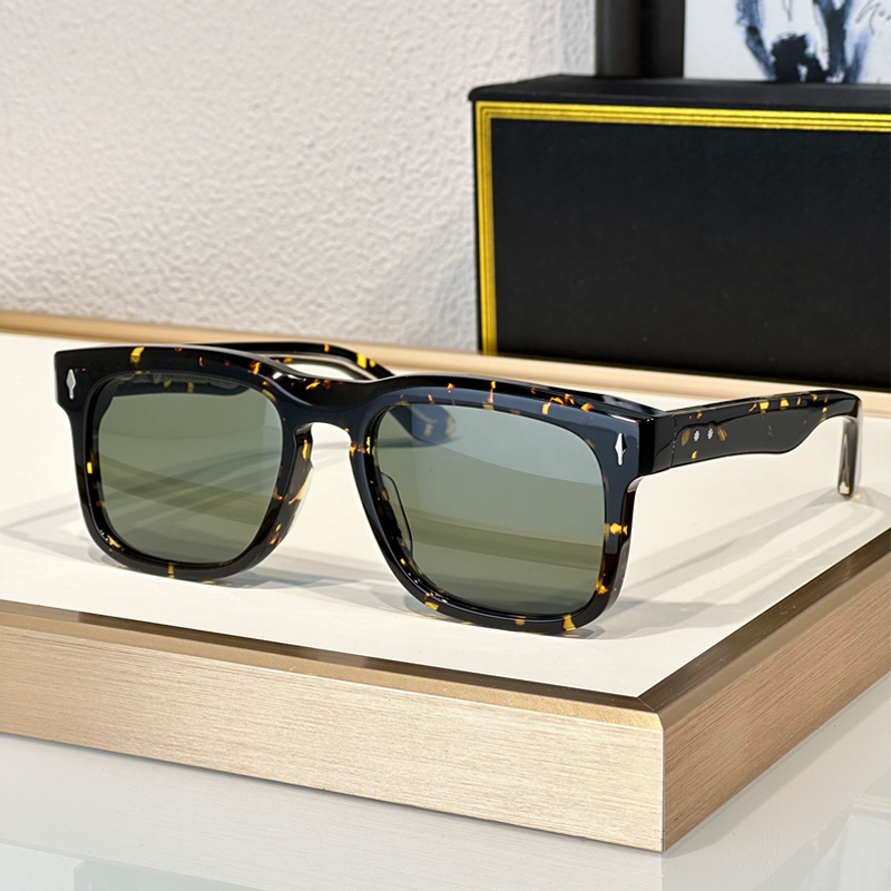 Luxus-Designer-Sonnenbrille für Herren und Damen, Herren und Damen, WESLEY-Stil, berühmte Marke, Acetatrahmen, OEM-ODM-Sonnenbrille, Retro-Brille, Originalqualität, mit Originaletui