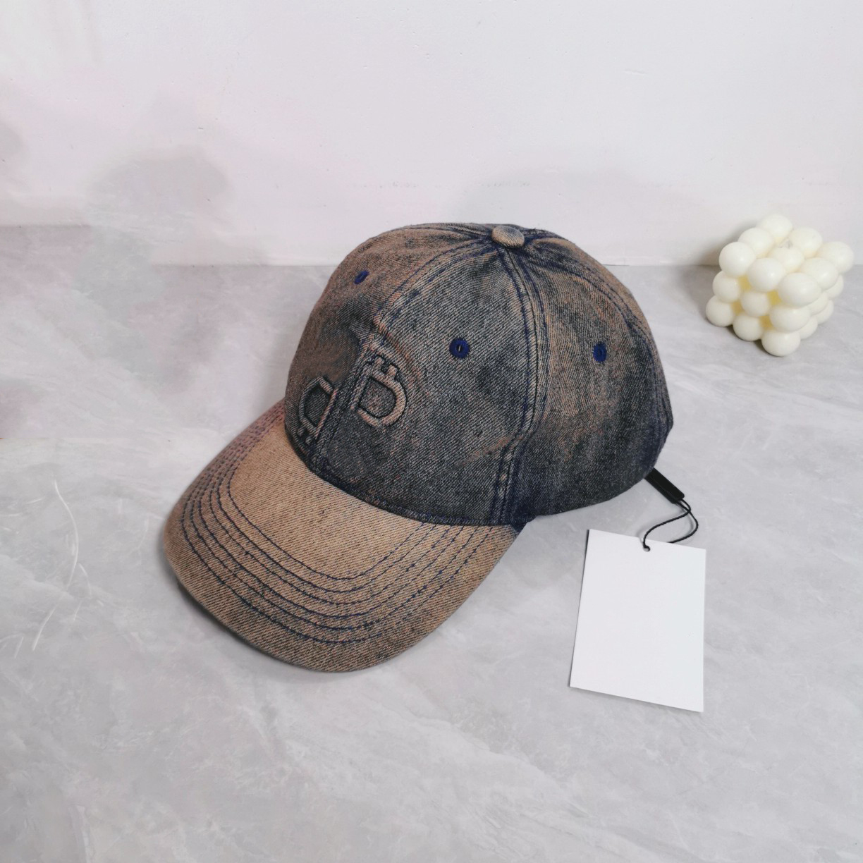 Ripped Designer Caps Denim Summer Ball Cap Rope Adjustable Casquette Luxe Beach Hat