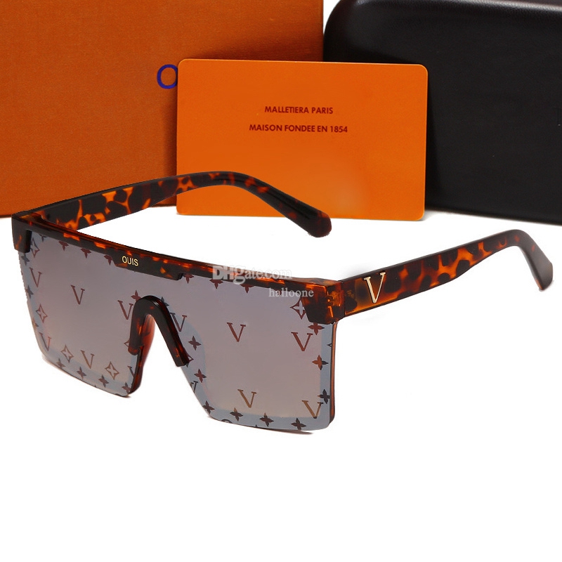 Solglasögondesigner för herrkvinnor Solglasögon Valfri Polariserade UV400 -skyddslinser med högsta kvalitet med Box Sun Glasses