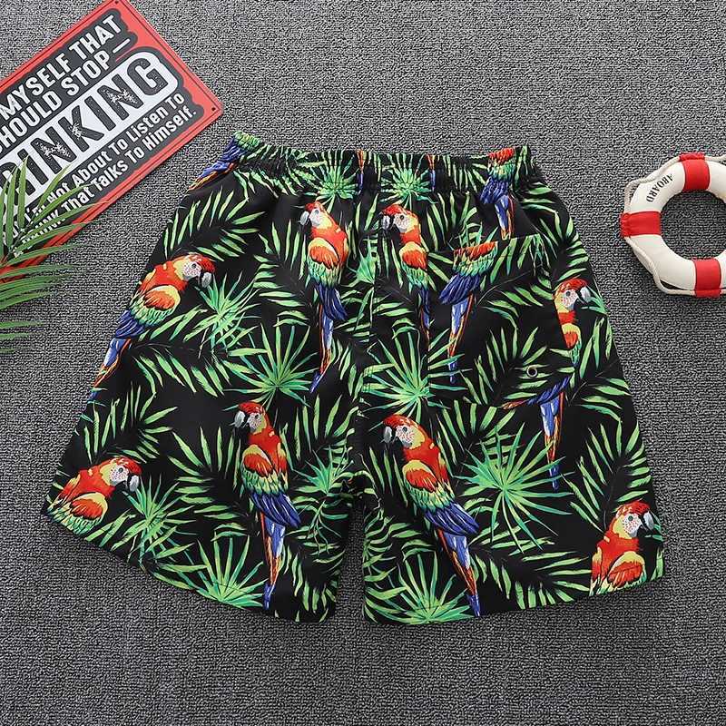 Herren-Shorts, modische Herren-Strandhose, Herren-Surf-Shorts, Badeanzug-Shorts, Sommer-Freizeit-Shorts, atmungsaktives Netzfutter, J240322