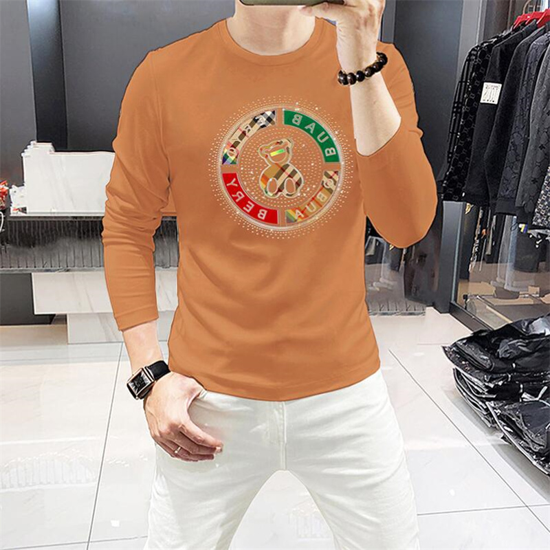 2024 Nuovo stile Mens T-shirt Donna Designer T-shirt Tees Abbigliamento Tops Uomo Casual Petto Lettera Luxurys Abbigliamento Strada Abiti a maniche lunghe Magliette Taglia M-4XL