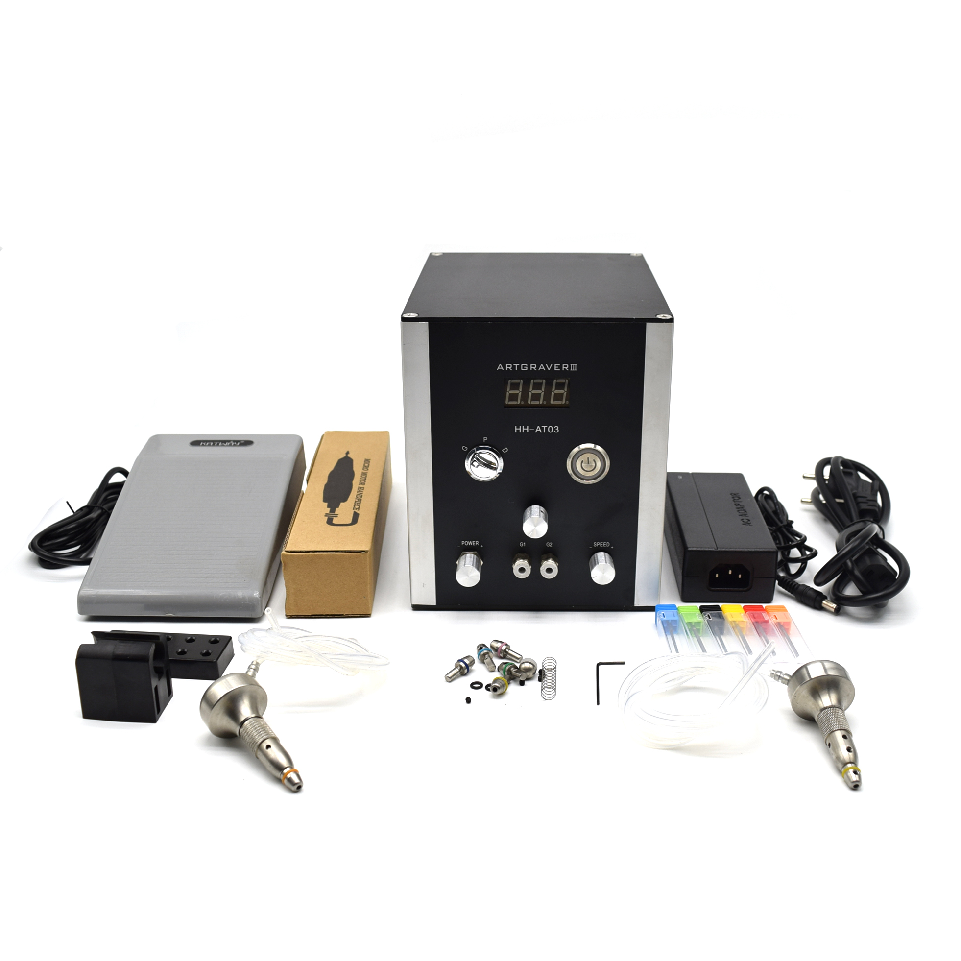 Universal pneumatic jewellery gold air engraving equipment portable engraver machine for metal no need air compressor Air Compressor