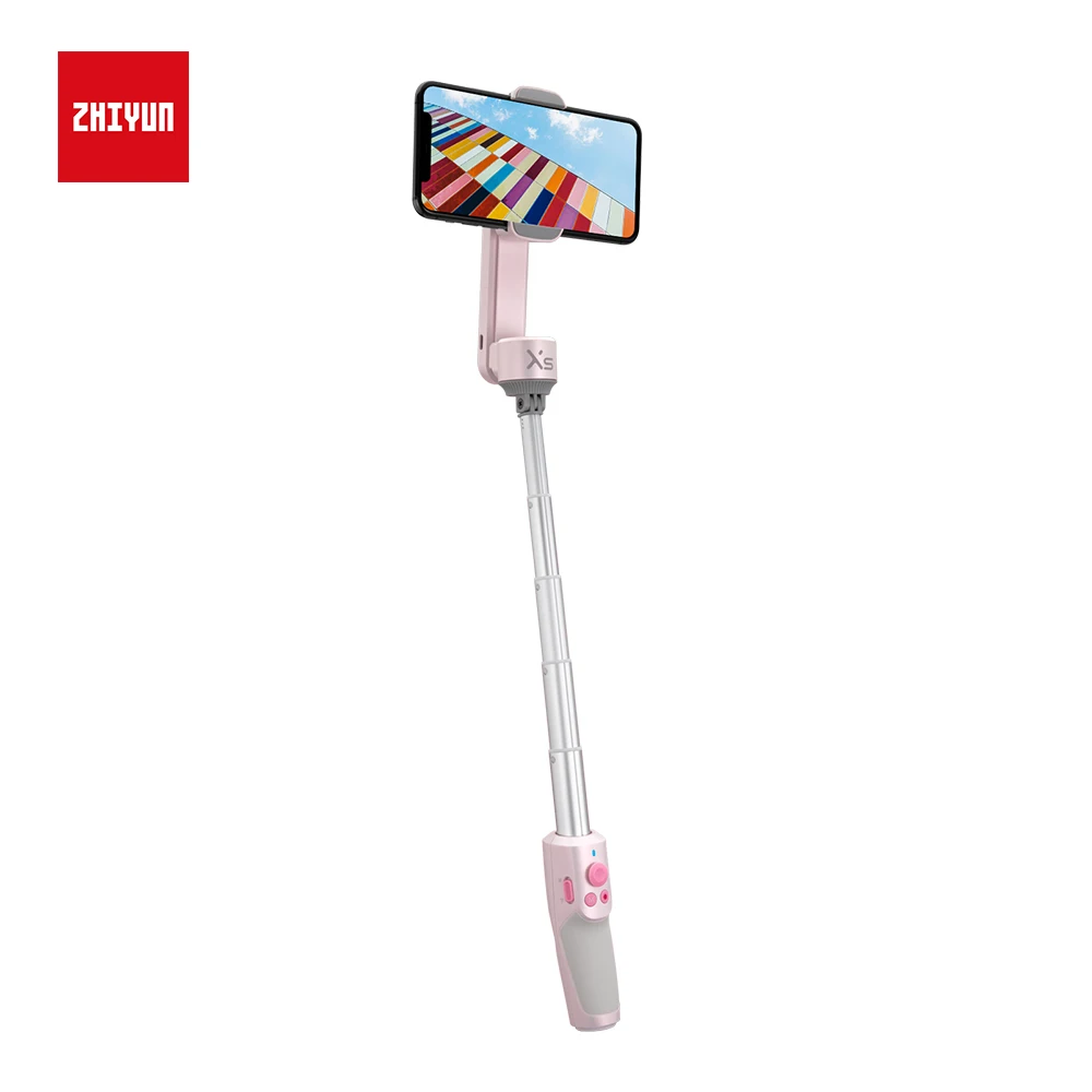 Heads ZHIYUN SMOOTH XS Selfie Stick Gimbal Estabilizador portátil para iPhone X 11 Samsung Huawei Xiaomi Android Smartphone