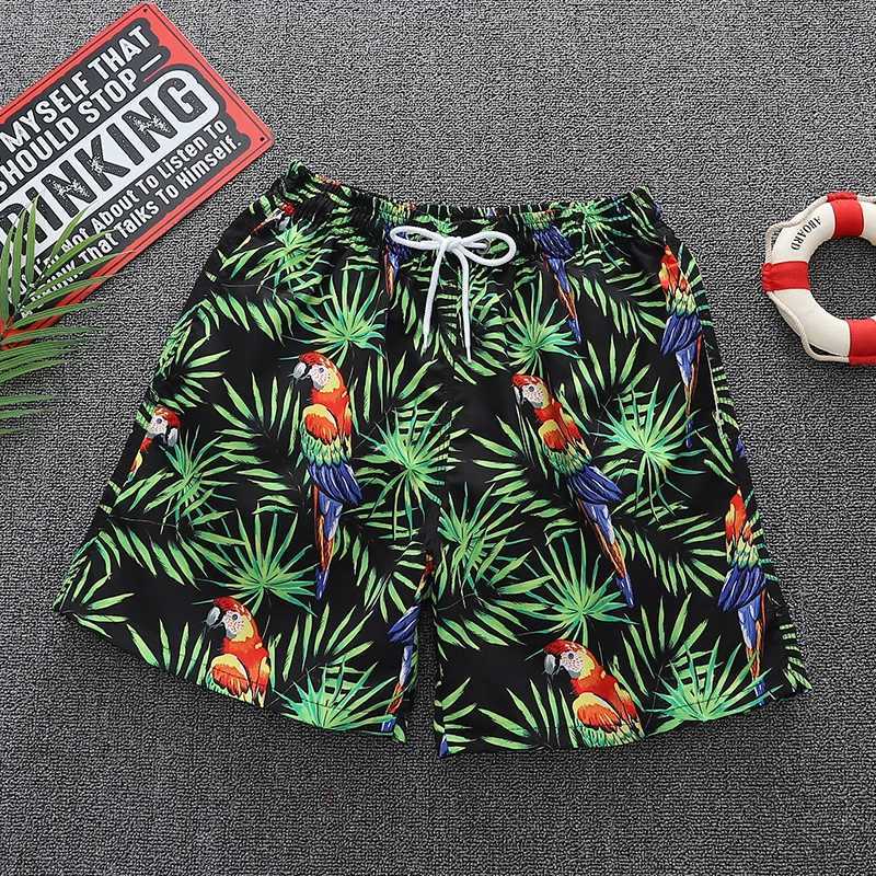 Herren-Shorts, modische Herren-Strandhose, Herren-Surf-Shorts, Badeanzug-Shorts, Sommer-Freizeit-Shorts, atmungsaktives Netzfutter, J240322