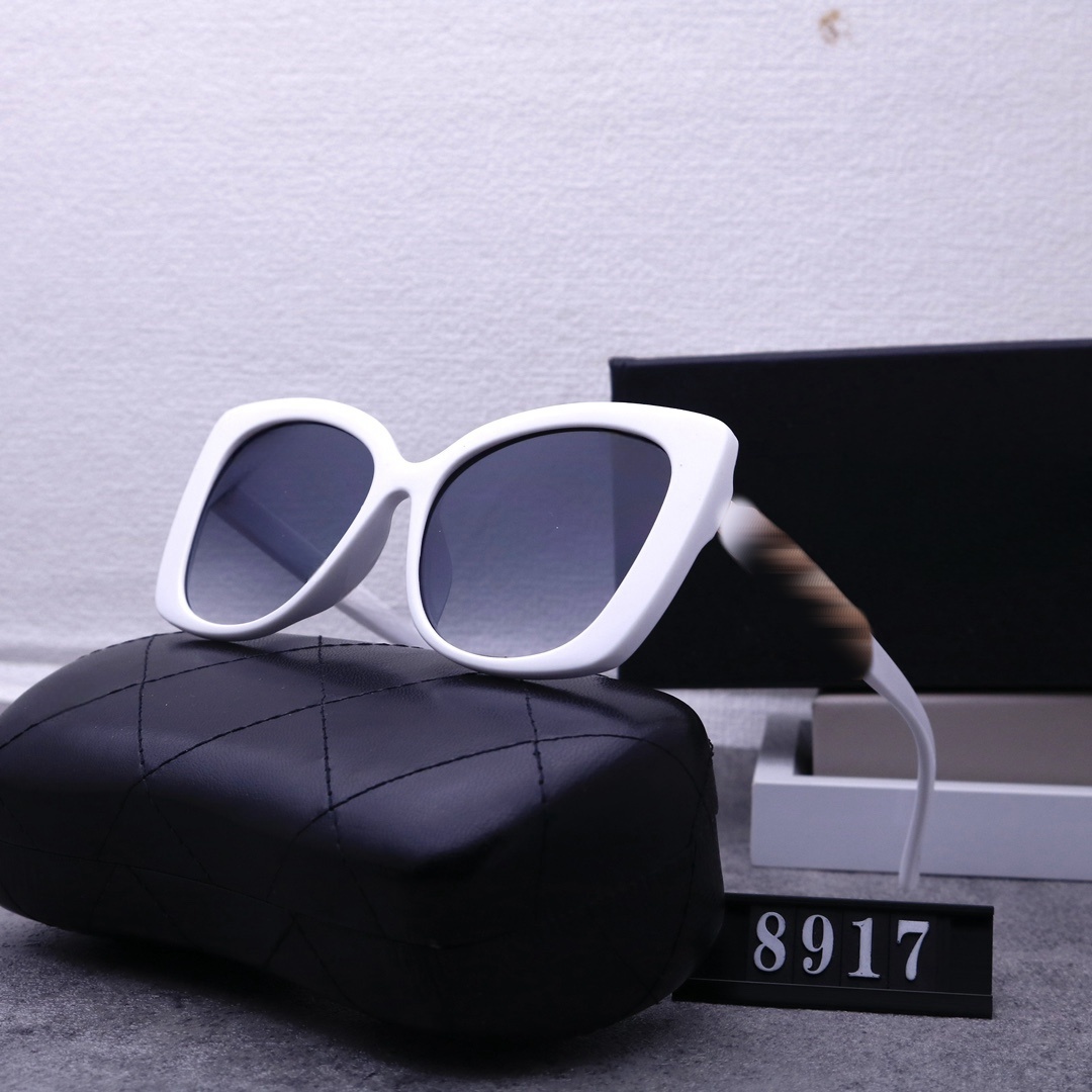 Cat Eye Sunglasses شخصية كبيرة الحجم من النظارات الشمسية مصممة Retro Womens Sunglenses Values ​​Excalies Designers for Men Classic Shopeance Eyewear 8917