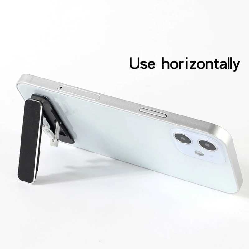 Mocowania telefonu komórkowego Uchwyty Universal Mini rozmiar Aluminiowy przenośny składany biurko uchwyt Uchwyt Uchwyt telefonu komórkowego Składany stojak dla telefonu komórkowego 240322