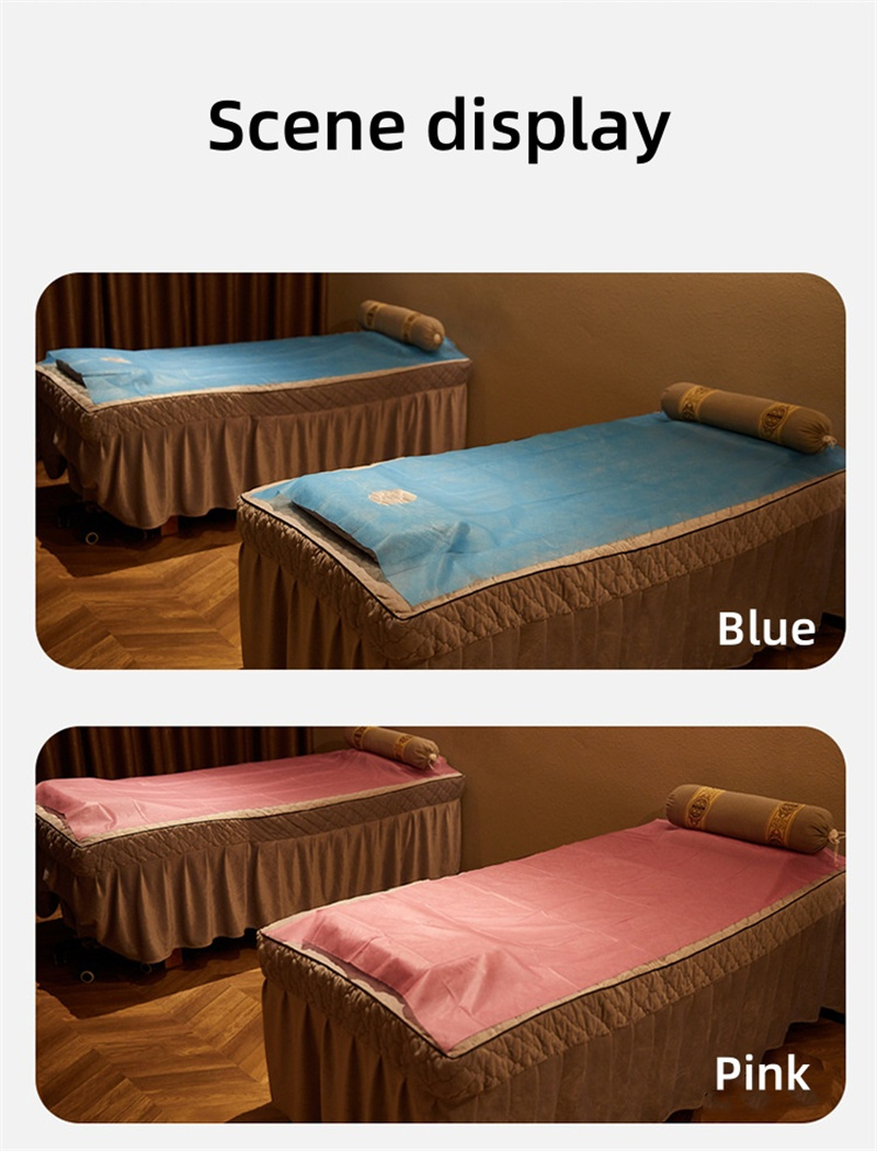 Disposable non-woven sheets 80cm x 180cm 30g for massage,home, spa, beauty, disposable paper roll 2 rolls,50 sheets roll