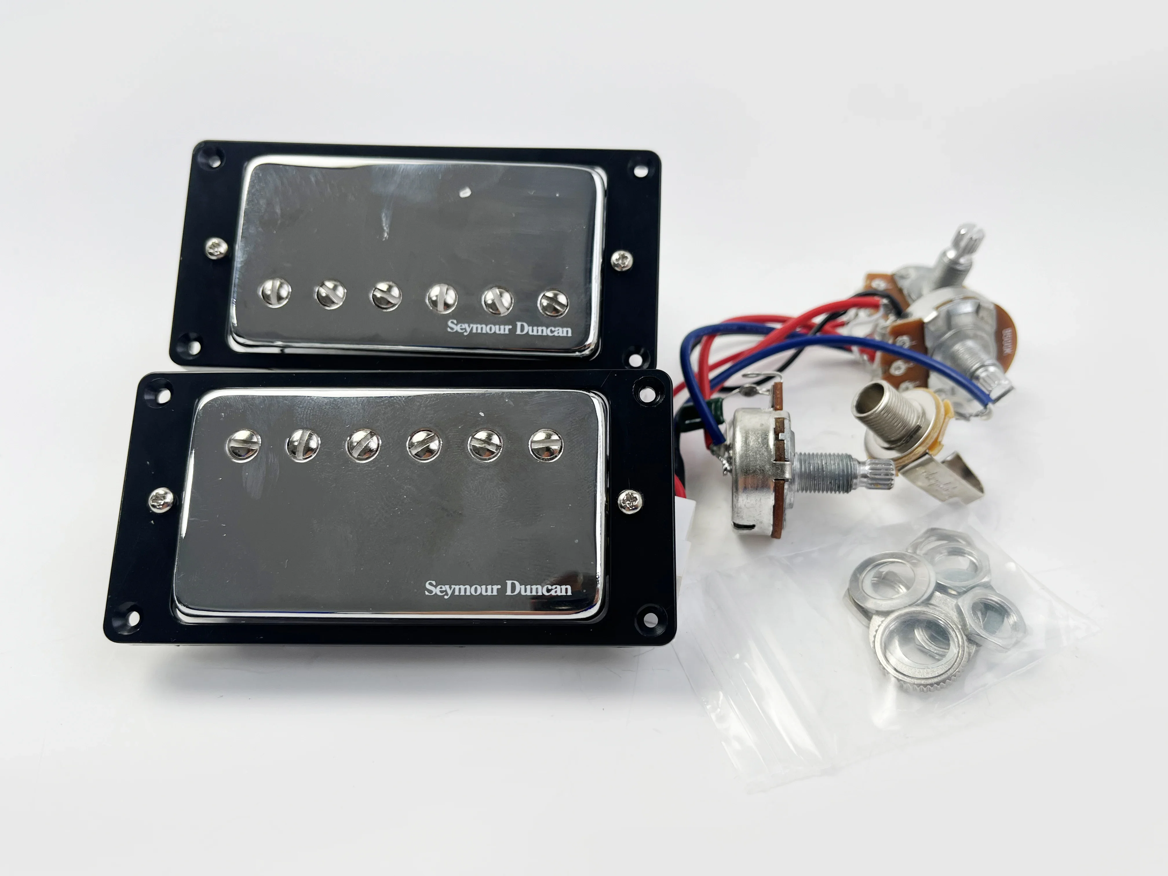 Gitaar Humbucker Pickups 4C Met 2V1T Kabelboom Set