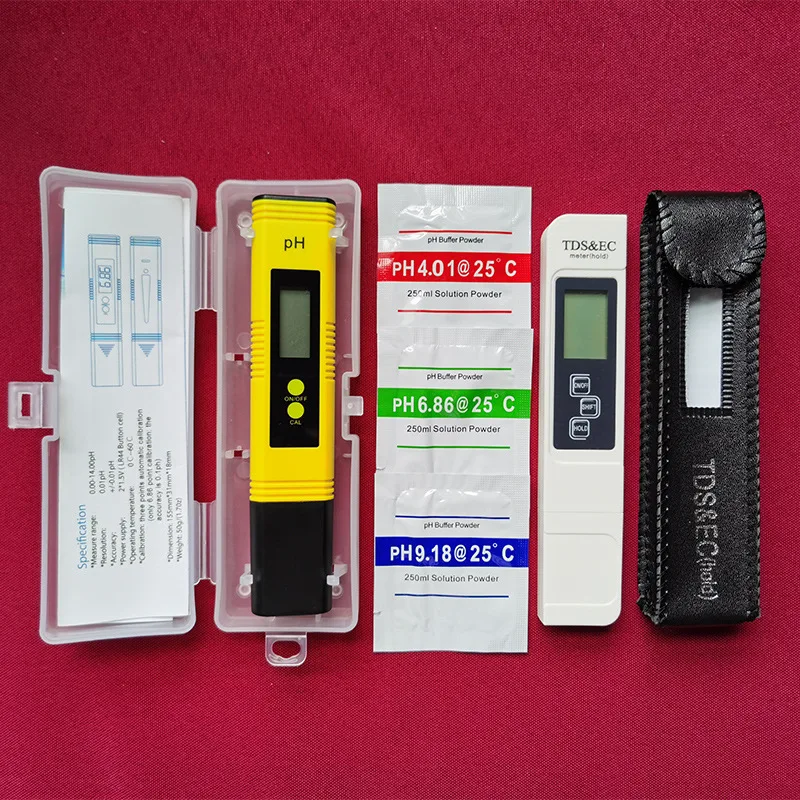 Test 3 en 1 PH/TDS/EC mètre numérique testeur d'eau stylo pureté de l'eau PPM filtre d'aquarium pour moniteur de qualité de l'eau de piscine d'aquarium