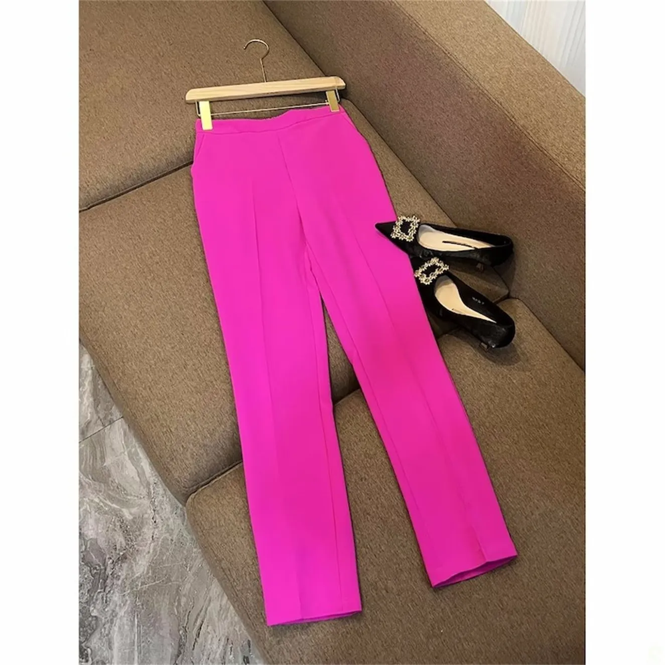 Summer Hot Loose Women Pants Suits For Wedding Slim Fit Women Sexy Long Sleeve Trousers Set 
