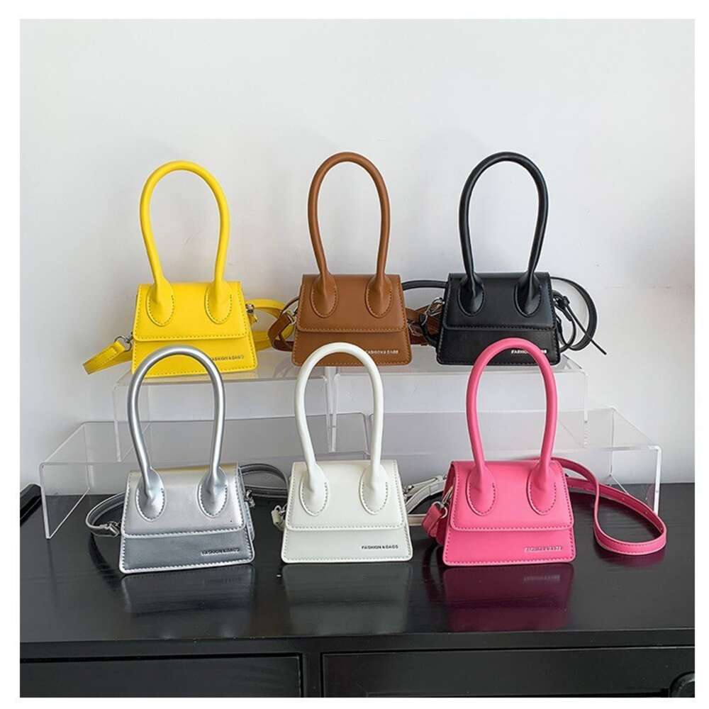 Kaufen Sie günstige neue Tasche 2024, trendige koreanische Version, Instagram-Stil, Pu-Umhängetasche, einfarbig, modische One-Shoulder-Handtasche