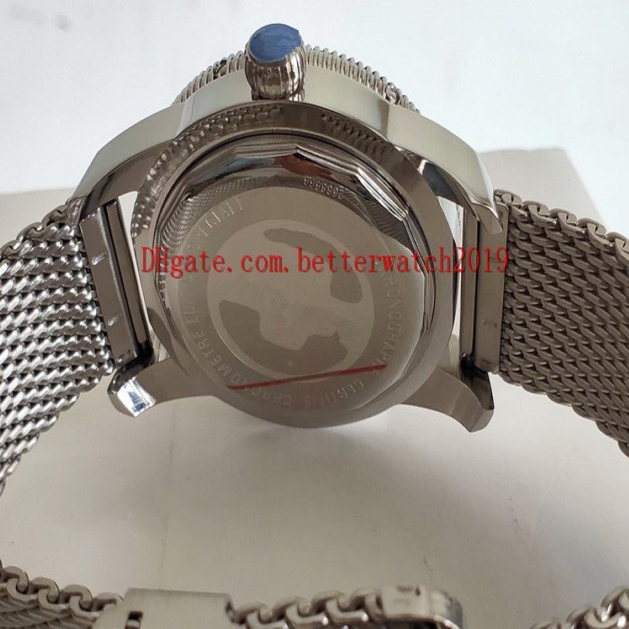 Sprzedawanie Super Ocean Heritage 42 mm A1732124 BA61 154A Black Dial Japan Miyota Automatyczna męska zegarek ceramiczna stal nierdzewna BA3008