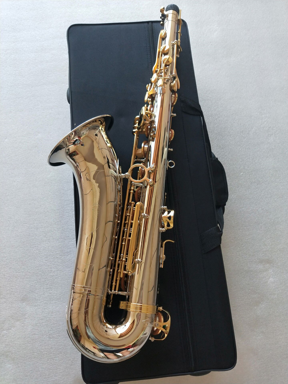 Top JapanT-W037 Saxophone High Quality Tenor Saxophone Instruments Nickel Plated Brass Professional level