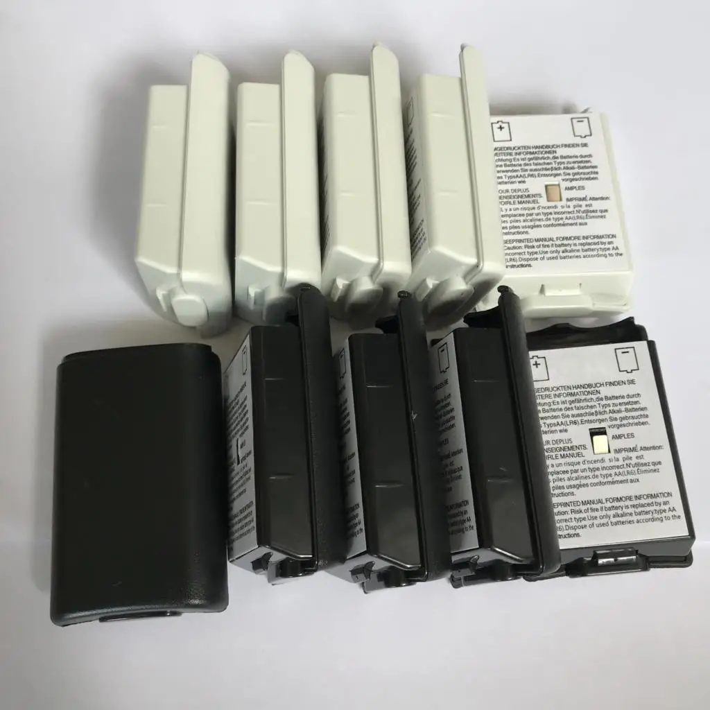 Kit custodia protettiva guscio di copertura del pacco batteria di alta qualità da 500 pezzi parte di riparazione del controller wireless Xbox 360