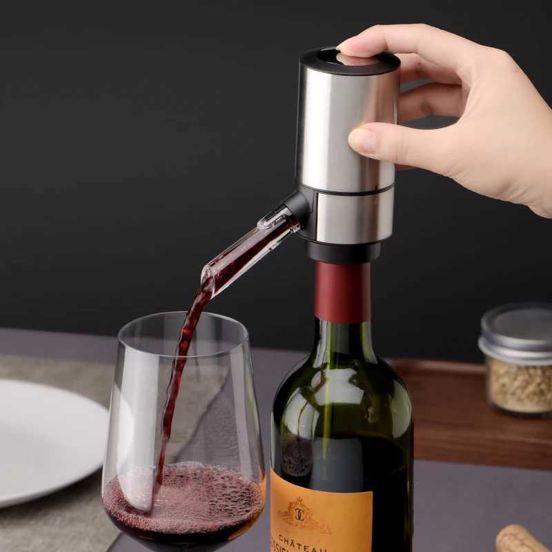 Outils de bar vin électrique toujours avec une base rapide du vin automatique encore utilisé dans le bar de la cuisine 240426