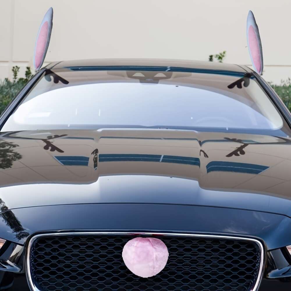 2024 автомобильные украшения в виде кролика на крышу для Beetle Golf Audi Q3 A3 S3 8V MINI