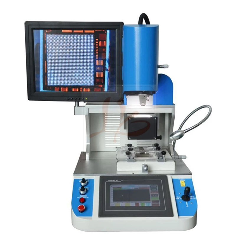 LY 5300 Automatic Optical Alignment System BGA Rework Station 2 Zones Soldering Welding Machine 2500W for Repairing Mobile Phone