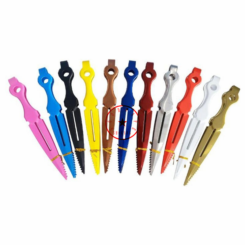 Nuovo stile colorato fumatori acciaio inossidabile clip di carbonio pinze pinze pinze attrezzi portatile design innovativo narghilè shisha pipa ad acqua bong tubi gorgogliatore