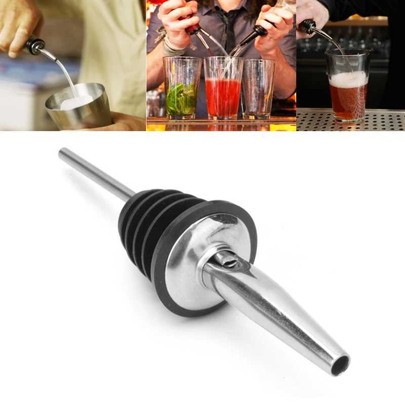 Bar Tools 1/2/3/Stainless Steel Wine Bottle Stopper Olive Oil Pourer Dispenser Spout Bottle Pourer Stopper For Bottle Bar Accessories 240322