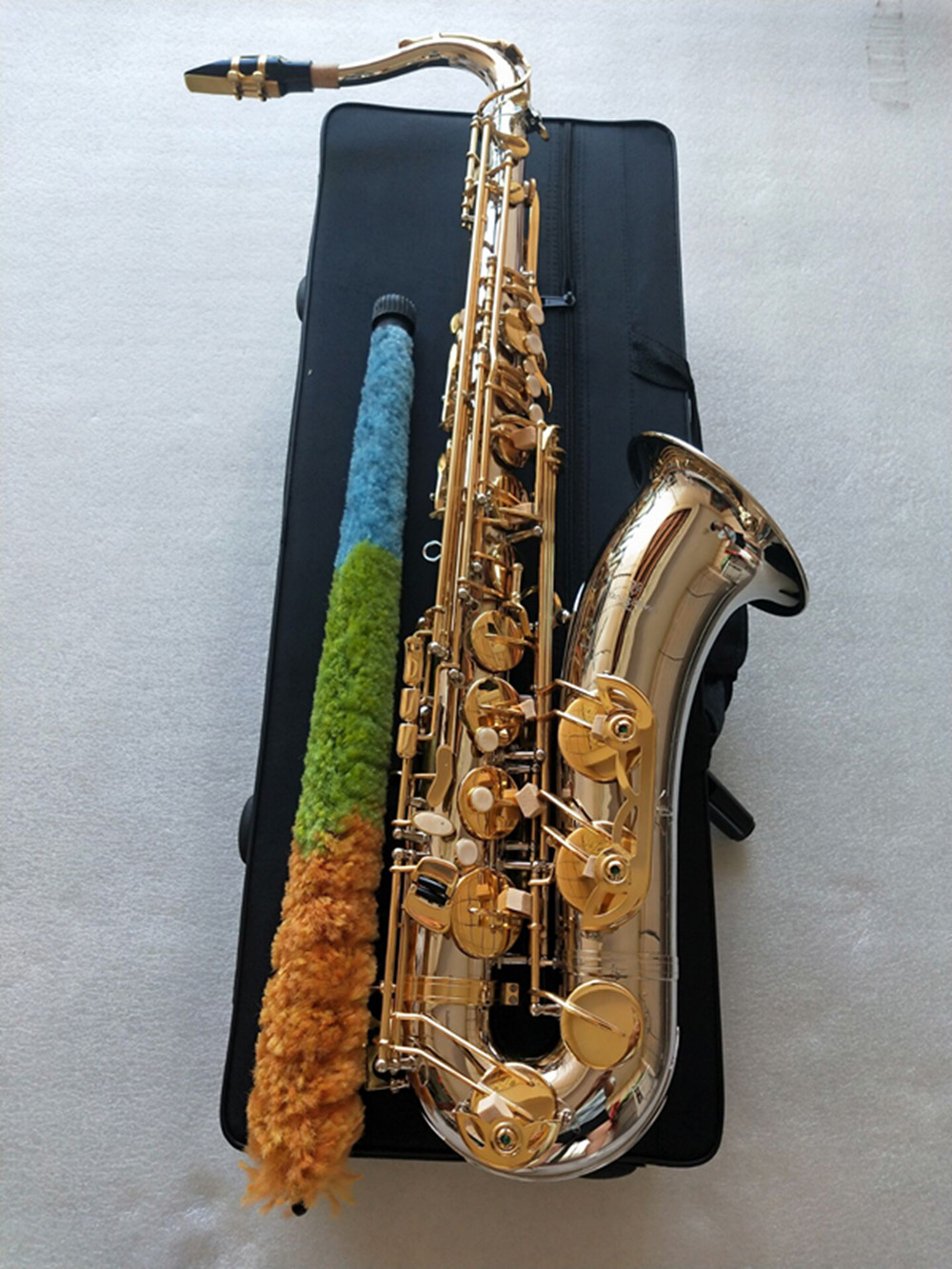 Top JapanT-W037 Saxophone High Quality Tenor Saxophone Instruments Nickel Plated Brass Professional level