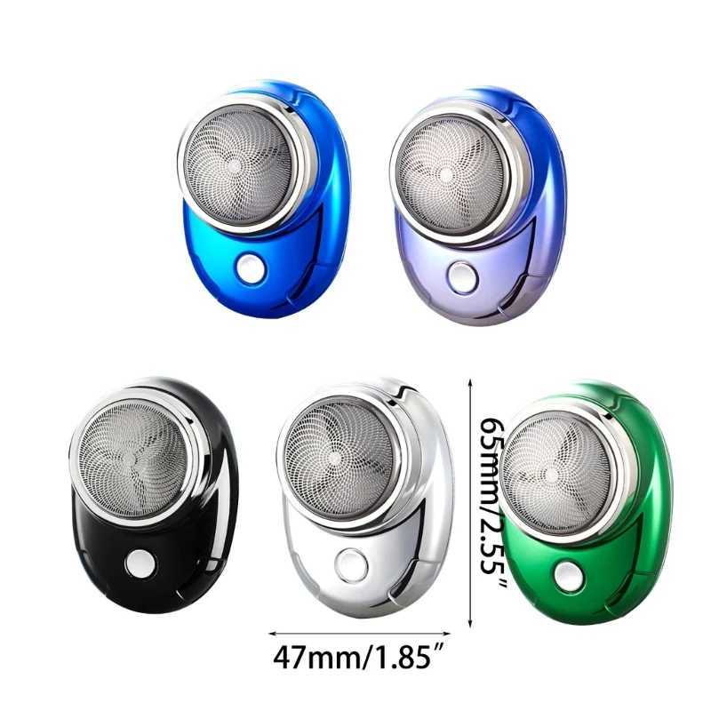 Rasoirs électriques Micro rasoir électrique rasoir à chargement USB technologie Turbo 3 pratique et facile à utiliser léger 20CC 240322