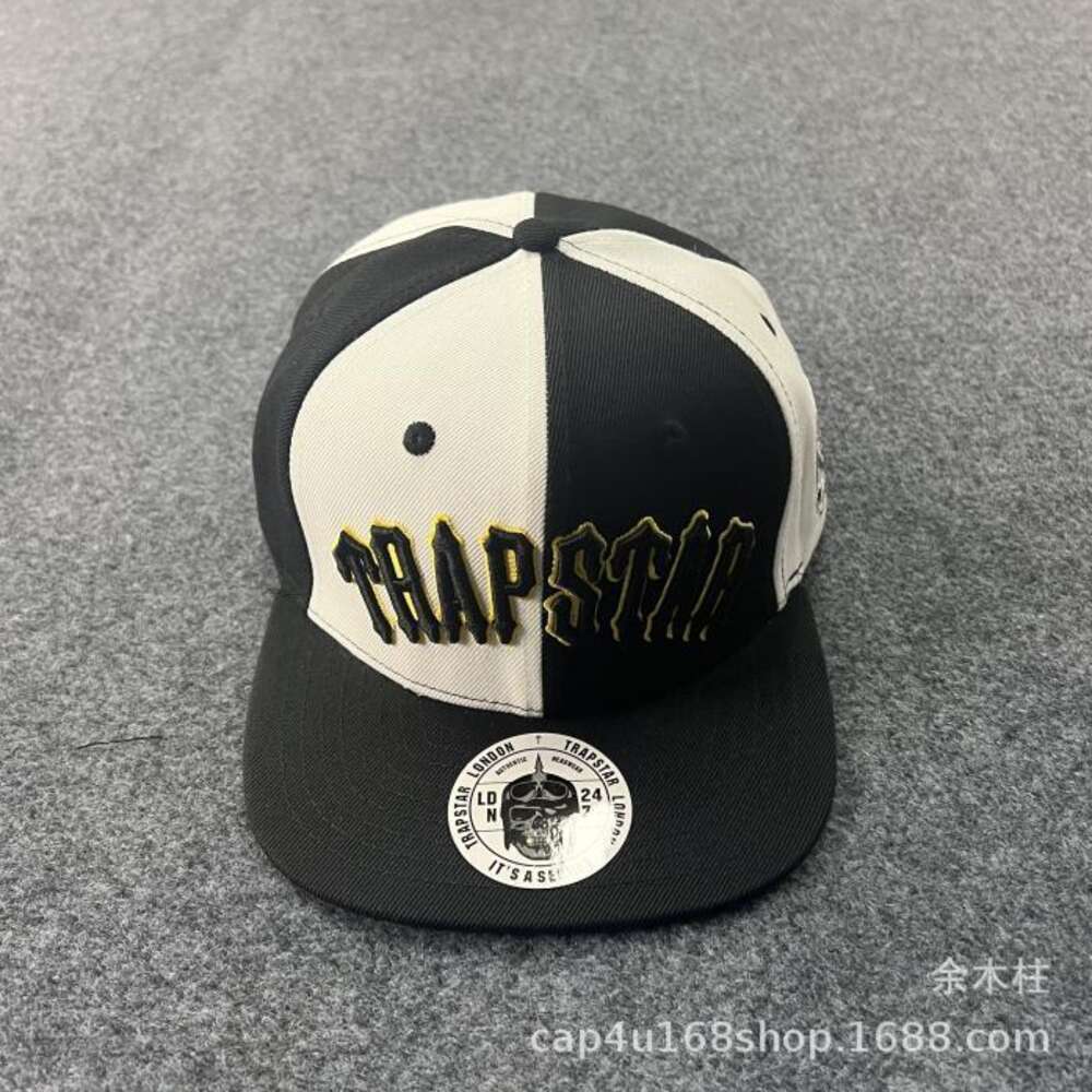 Boné snapback TRAPSTAR ajustável de lã para beisebol masculino e feminino moderno hip hop