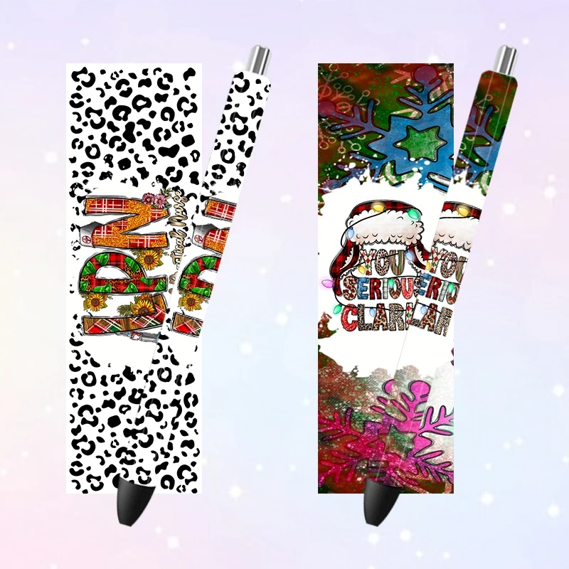 Autocollant de transfert UV DTF pour le stylo époxy Enveloppe à froid Impression de décalage personnalisé Sticker Sticker Secal Cartoon Feel Feel 1000 motifs Stickers Enveloppement de stylo enveloppe