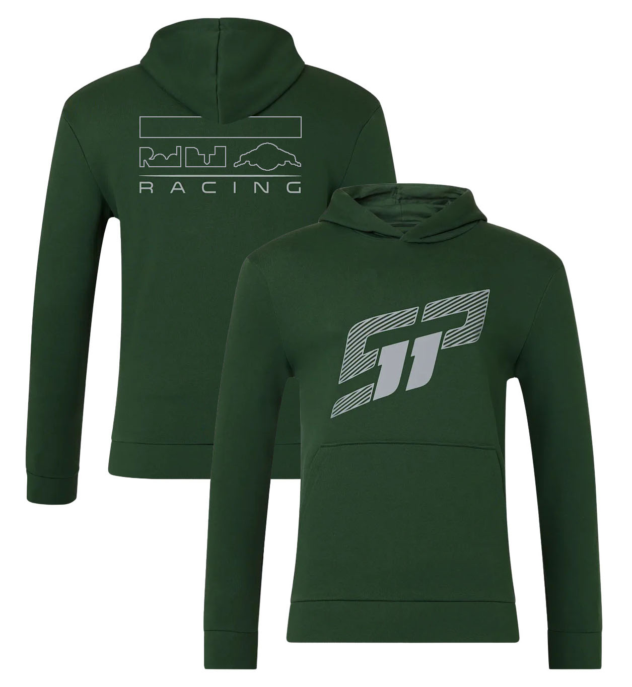 Formel 1 Hoodie F1 2024 Team Driver Fans Hoodie New Season Racing Hooded Sweatshirt Män och kvinnor Casual överdimensionerad Pullover -tröja