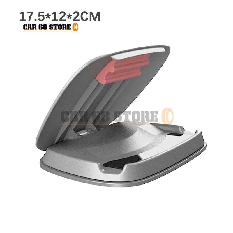 Houders voor mobiele telefoons 1 stuks Grote autobeugel Universele autodashboardhouder Antislip ABS Praktisch Zwart/grijs 175 * 120 * 20 mm voor mobiele telefoon iPhone 240322