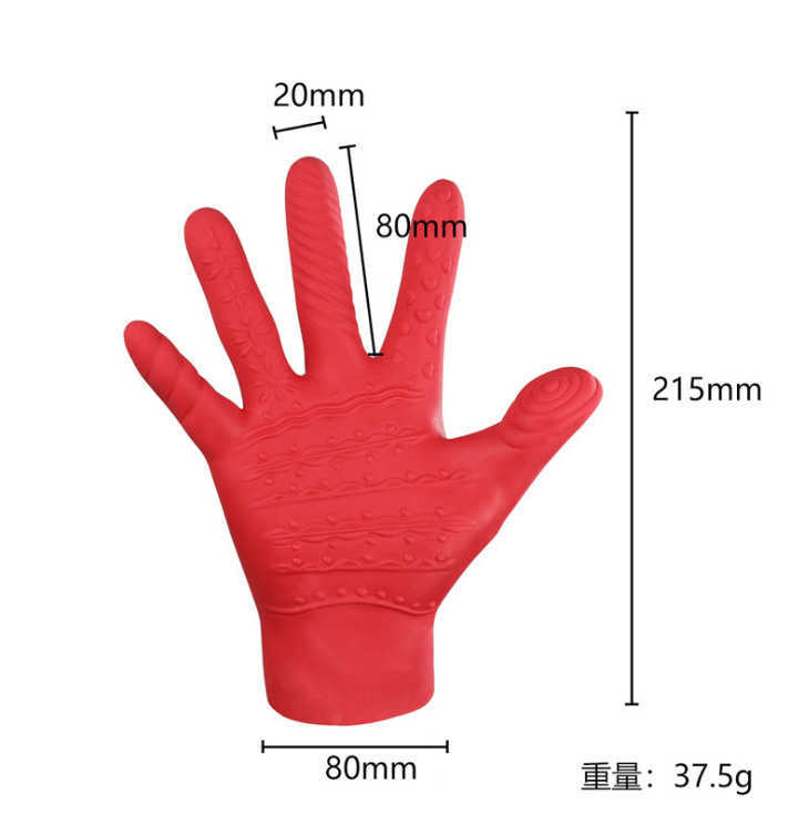 Designer Sex Massage Gloves Magic Palm Flirting Massage Gloves Halloween Sexual Love Magic Masturbation and Wandering Dvz2