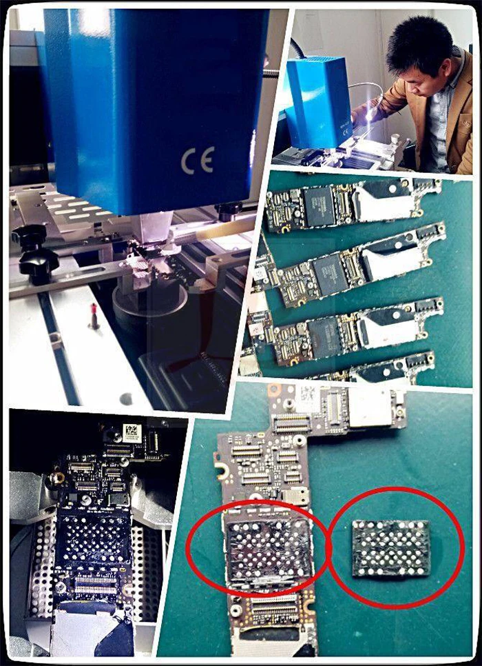 LY 5300自動光学アライメントシステムBGAリワークステーション2ゾーンはんだ付け溶接機2500W携帯電話を修理する