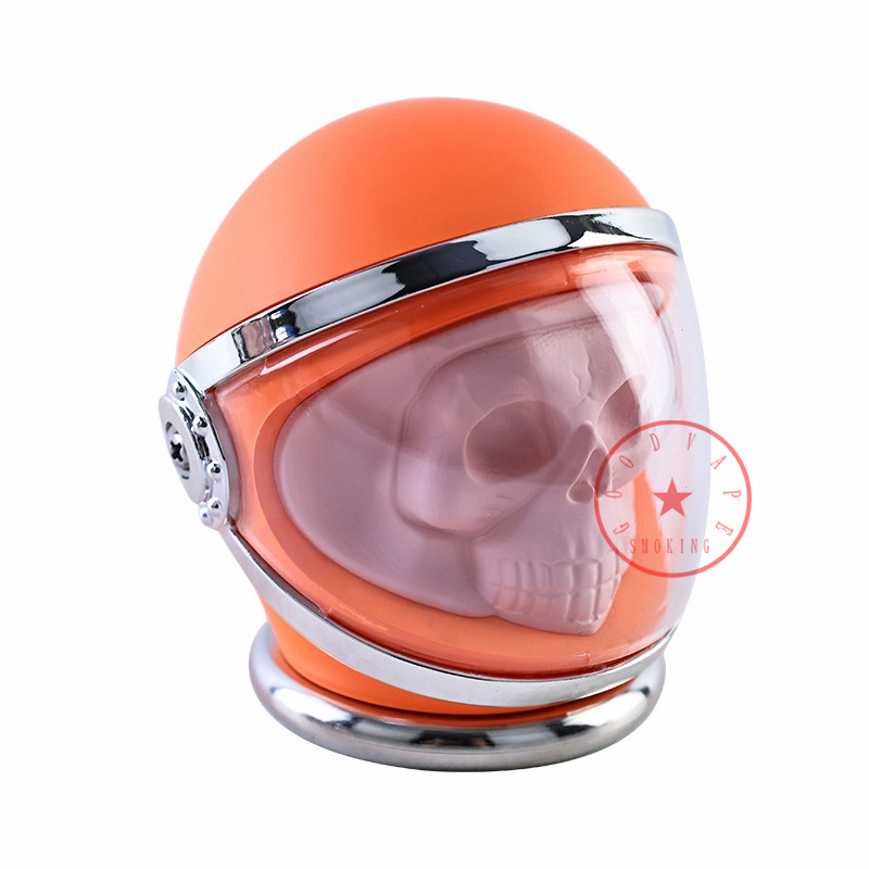 Colorful Outer Space Skull Zinc Alloy Smoking Dry Herb Tobacco Grind Spice Miller Grinder Crusher Grinding Shredder Chopped Hand Muller Portable Pipes Accessories