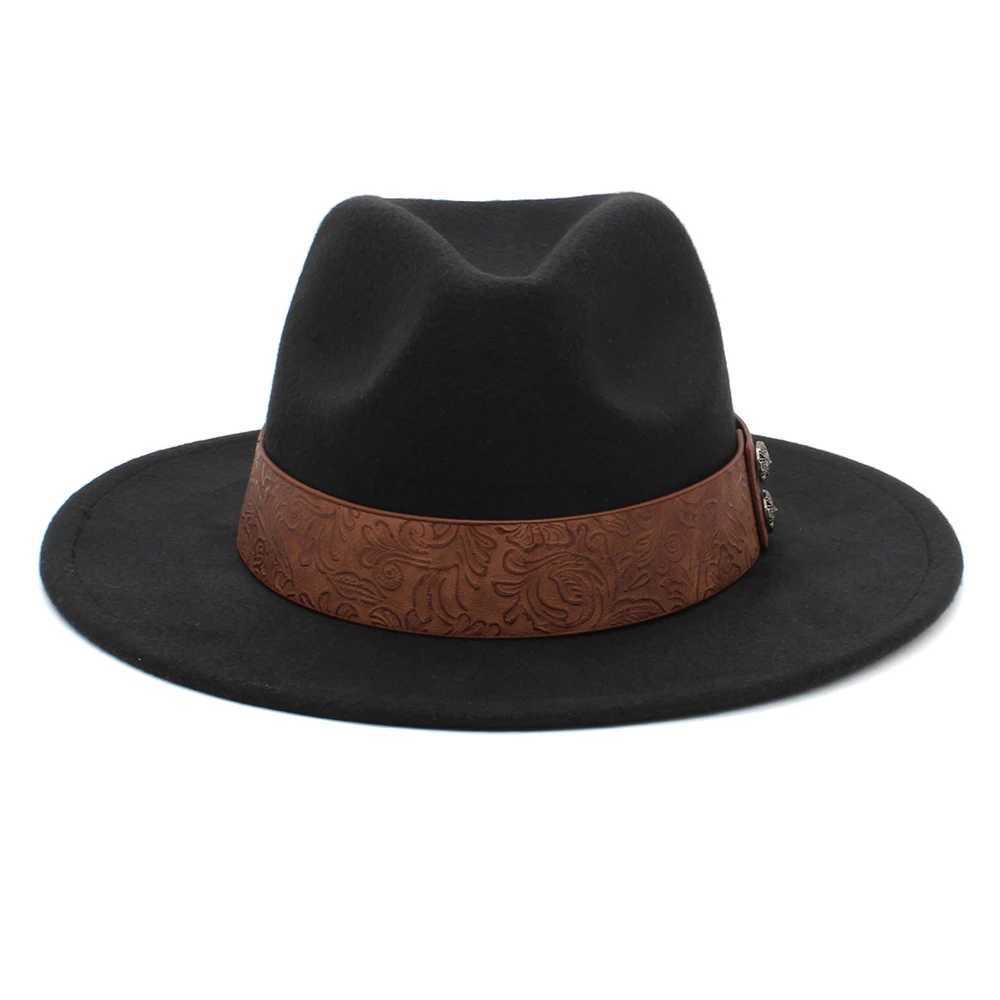 Szerokie brzegowe czapki wiadra 3-size Panama kapelusz dla rodziców dzieci chłopcy dziewczęta i szerokie sunhats fedora trilby jazz na zewnątrz przyjęcie uliczne wiadra 24323