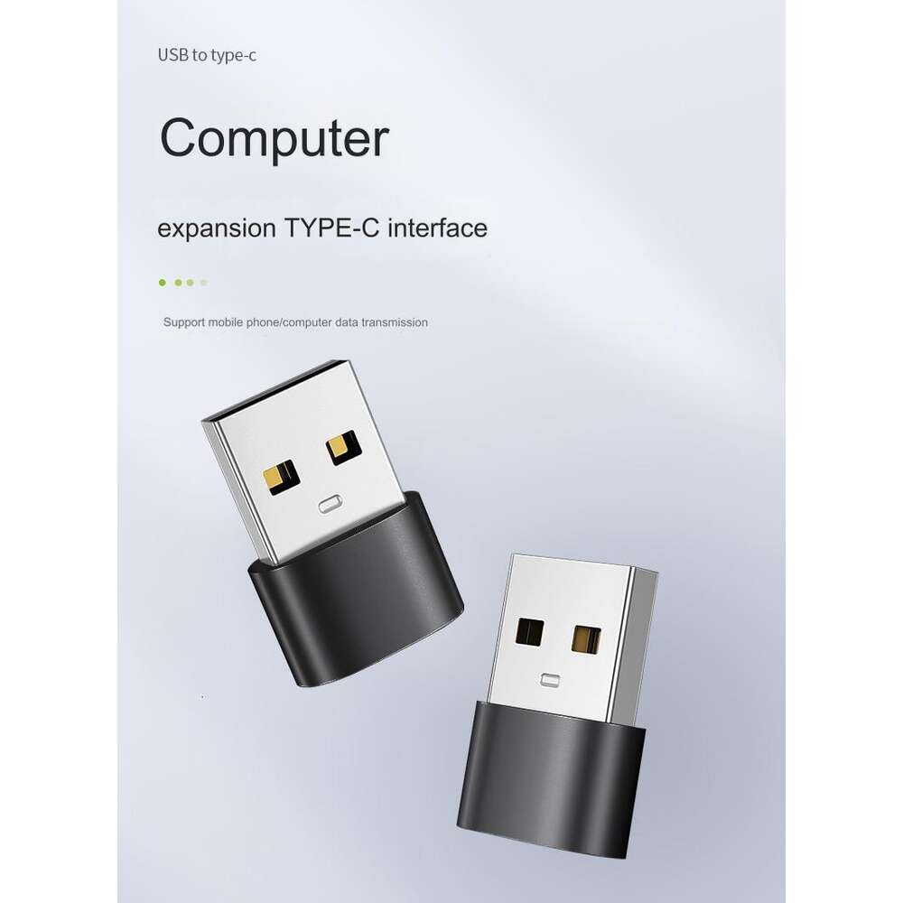 Adaptateur OTG type-C femelle vers USB 2.0 mâle pour écouteurs de téléphone portable