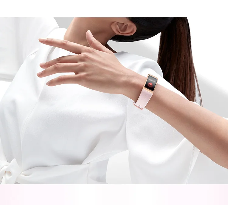 Bracelets originaux Huawei Band 4 Pro Smartband Sated Sate Health Monitor autonome GPS Proactive Health Survering Spo2 Blood Oxygène