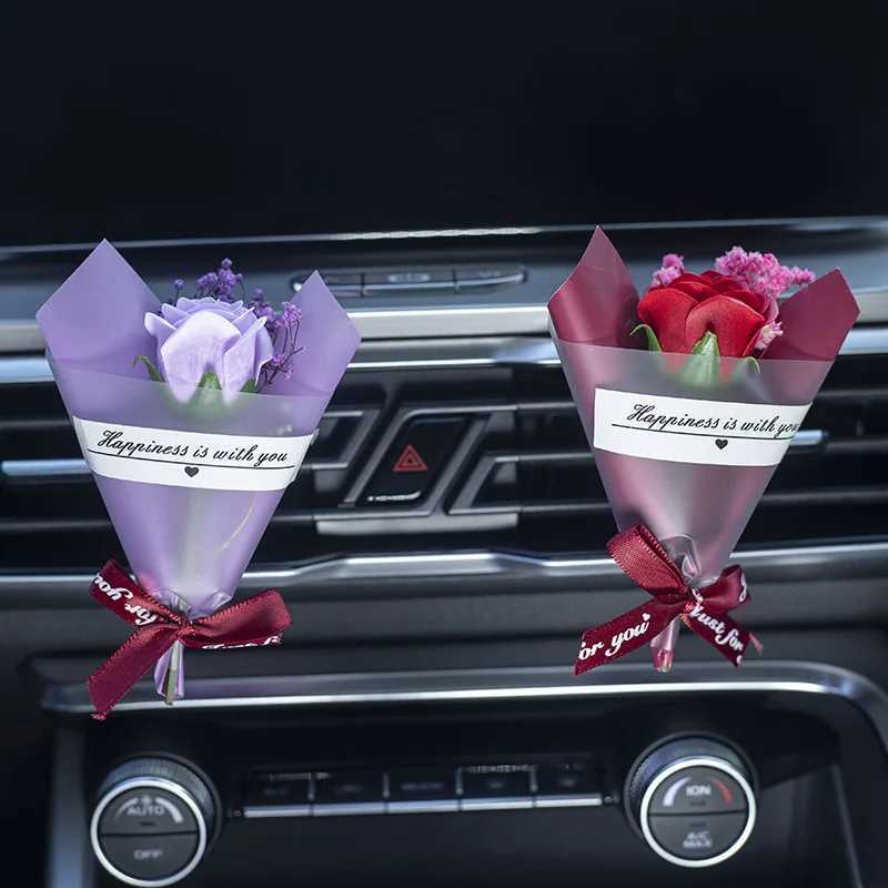 Deodorante auto Deodorante auto fiori secchi clip di profumo auto diffusore auto presa d'aria profumo auto accessori interni auto 24323