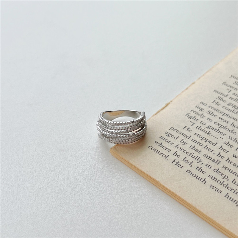 Vintage-Stapeldiamant-Designerring für Damen, Party, 925er Sterlingsilber, Damenringe, 5A, Zirkonia, Luxusschmuck, Alltagsoutfit, Reisen, Strand, Dating, Geschenkbox, Größe 6–9