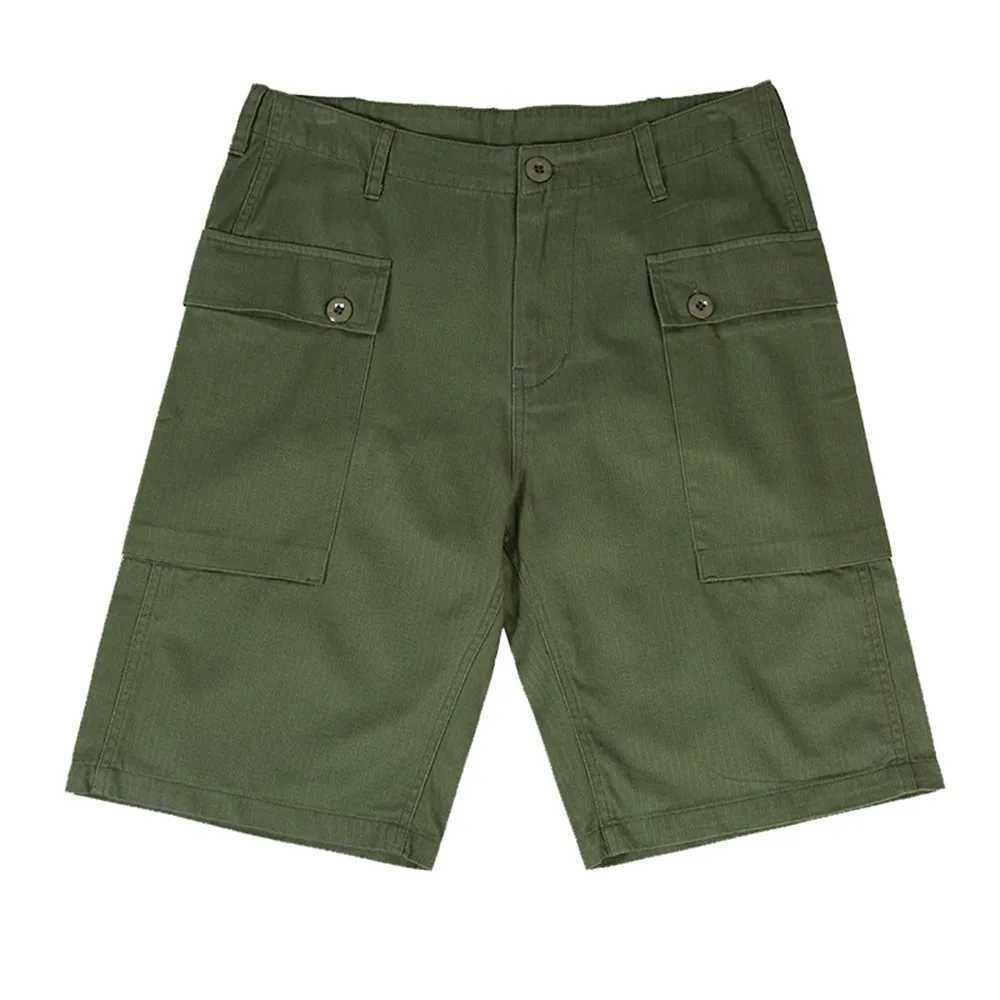 Men's Shorts USMC P44 shorts HBT retro WWII US training underwear tactical running board bottom Army green pocket large 24323